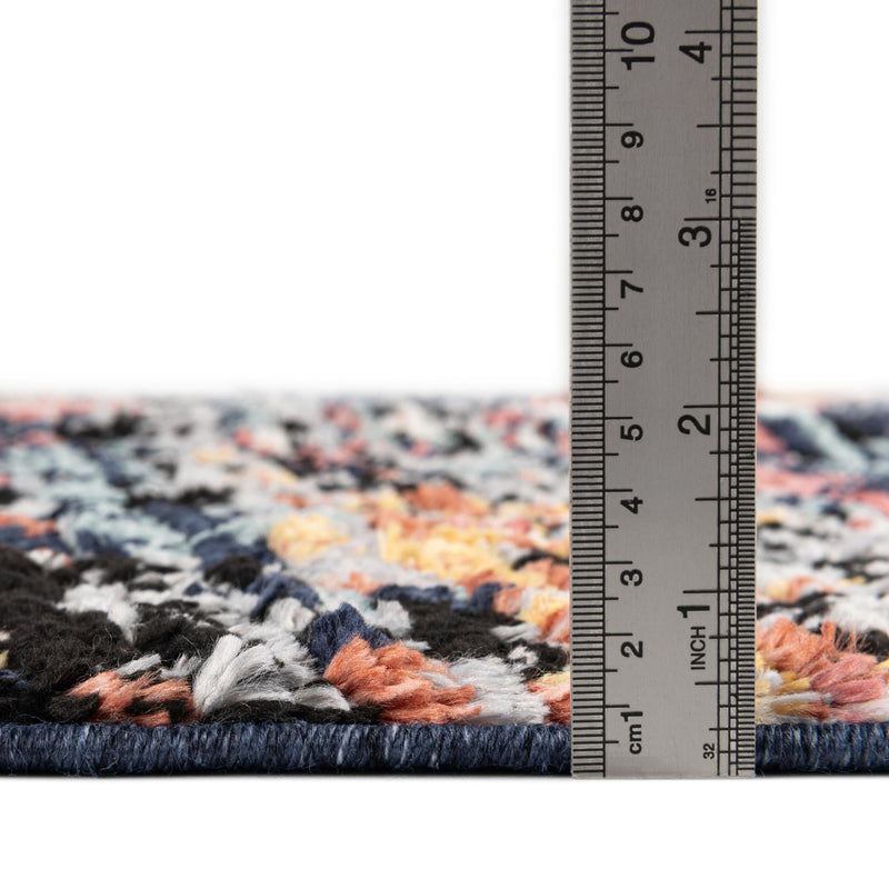 Marrakech Mosaic Collection Area Rug - Berber Rectangle Multi lifestyle 4