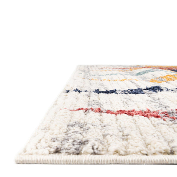 Marrakech Mosaic Collection Area Rug - Essaouira Rectangle Ivory lifestyle 12