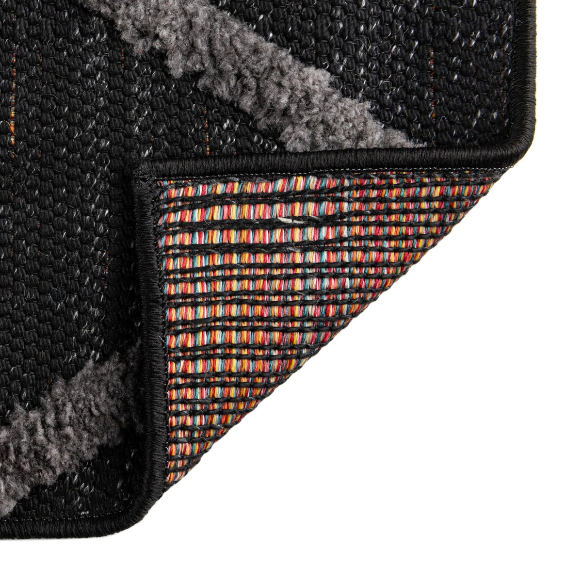 Terrace Collection Area Rug - Pavilion Rectangle Graphite Gray lifestyle 88