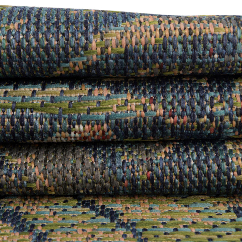 Coastal Terrace Collection Area Rug - Seabreeze Rectangle Navy Blue lifestyle 26