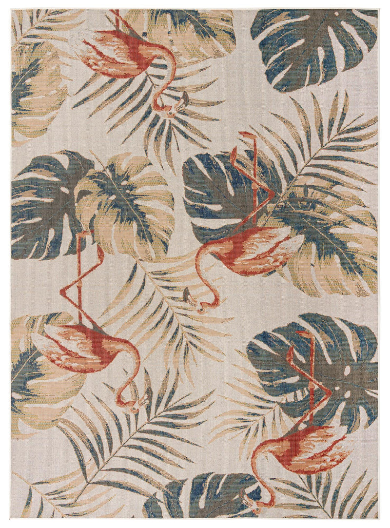 Coastal Terrace Collection Area Rug - Seabreeze Rectangle Ivory Main