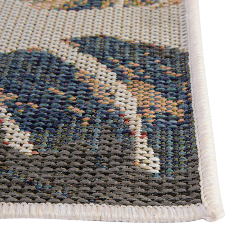 Coastal Terrace Collection Area Rug - Seabreeze Rectangle Ivory lifestyle 11