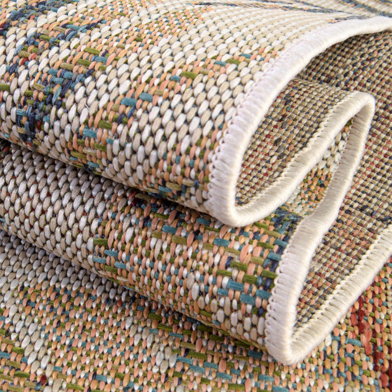 Coastal Terrace Collection Area Rug - Seabreeze Rectangle Ivory lifestyle 23
