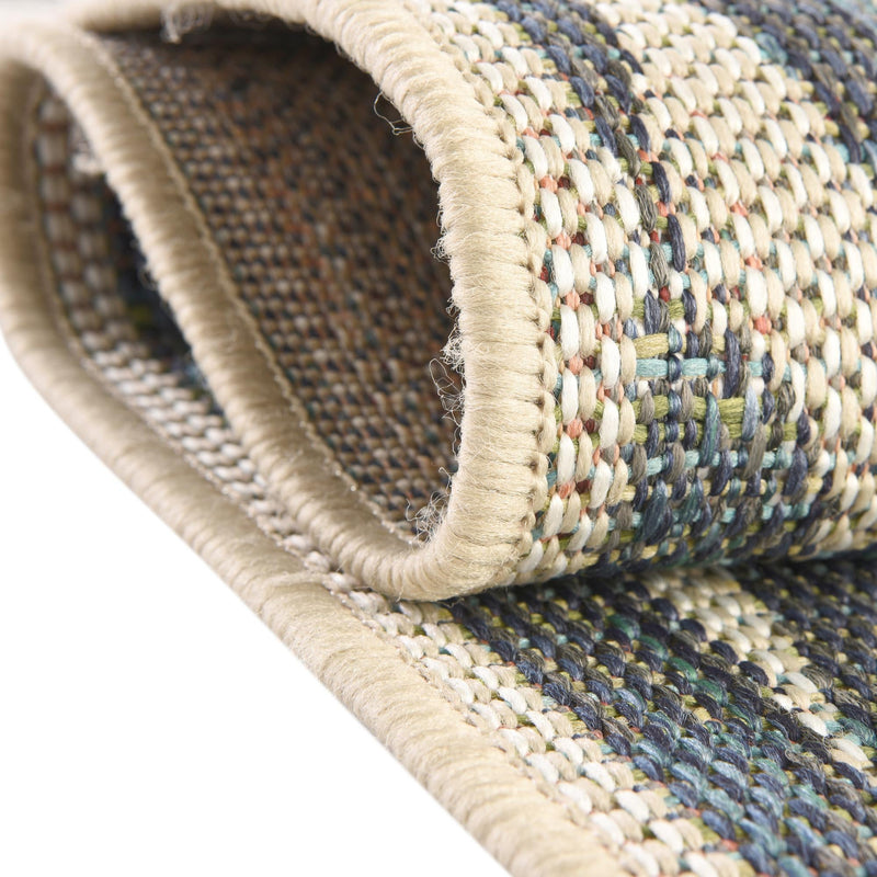 Coastal Terrace Collection Area Rug - Anchor Rectangle Ivory lifestyle 5