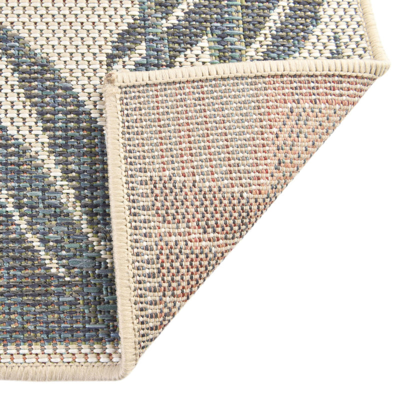 Coastal Terrace Collection Area Rug - Anchor Rectangle Ivory lifestyle 8