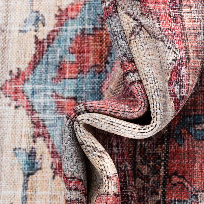Zahara Oasis Collection Area Rug - Sahara Rectangle Beige lifestyle 29