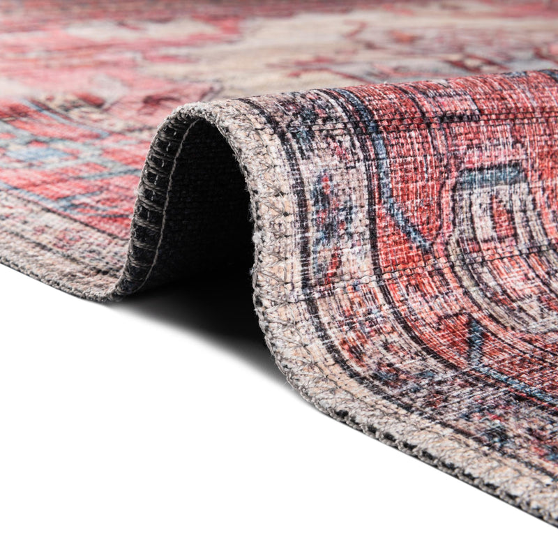Zahara Oasis Collection Area Rug - Sahara Rectangle Beige lifestyle 33