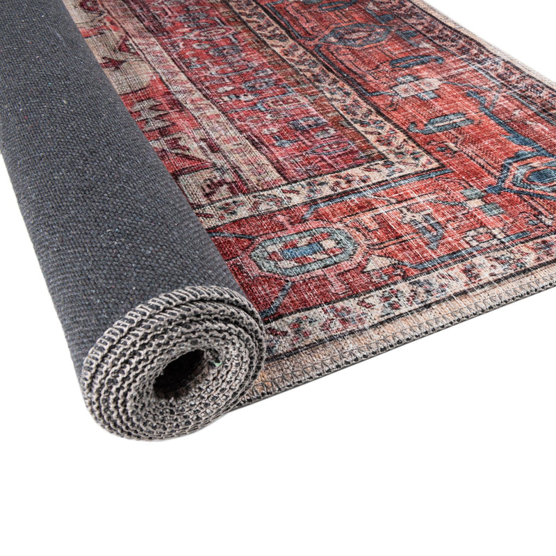 Zahara Oasis Collection Area Rug - Sahara Rectangle Beige lifestyle 37