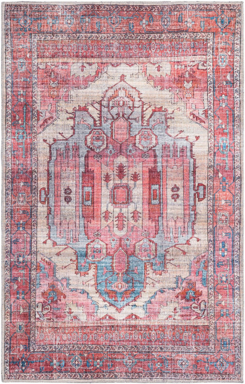Zahara Oasis Collection Area Rug - Sahara Rectangle Beige Main