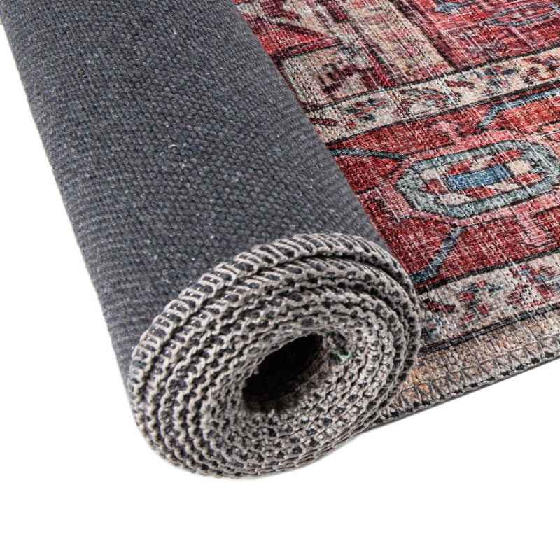 Zahara Oasis Collection Area Rug - Sahara Oval Beige lifestyle 148