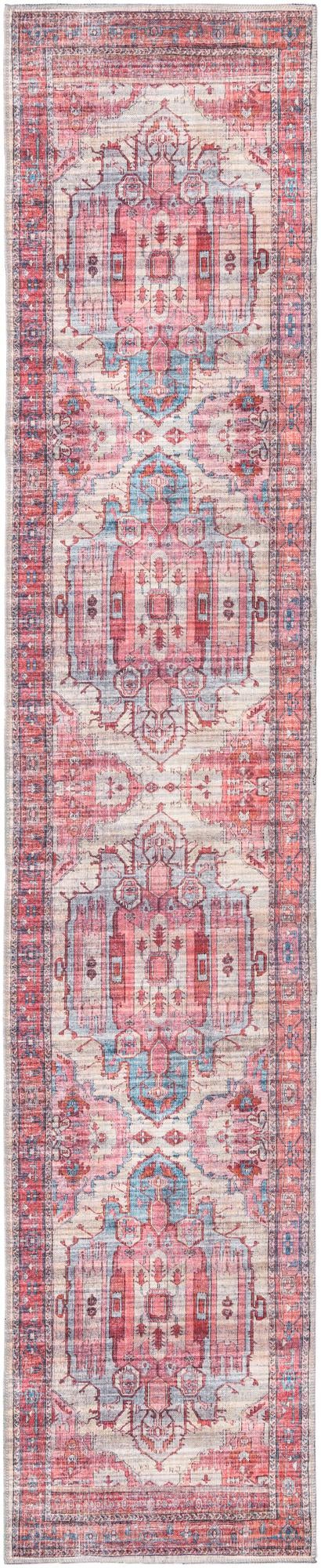 Zahara Oasis Collection Area Rug - Sahara Runner Beige lifestyle 67