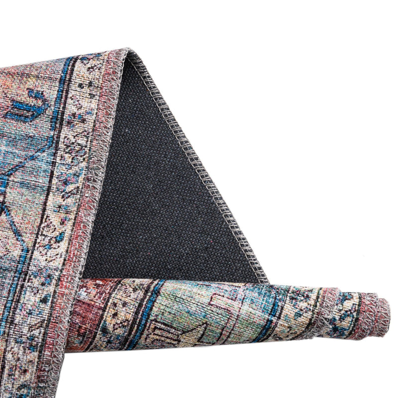 Zahara Oasis Collection Area Rug - Sahara Rectangle Multi lifestyle 36