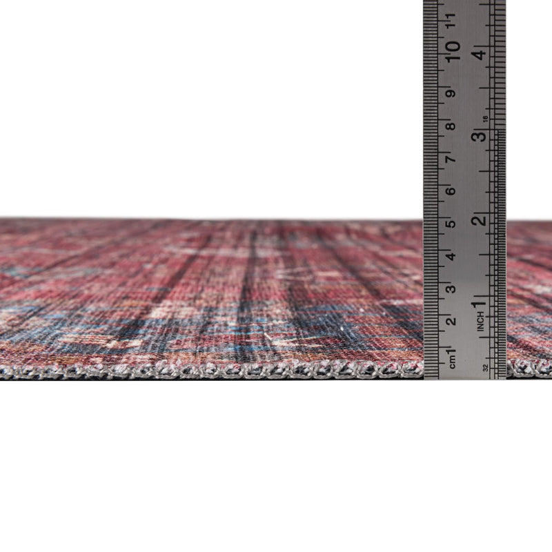 Zahara Oasis Collection Area Rug - Ouarzazate Rectangle Antique Red lifestyle 9