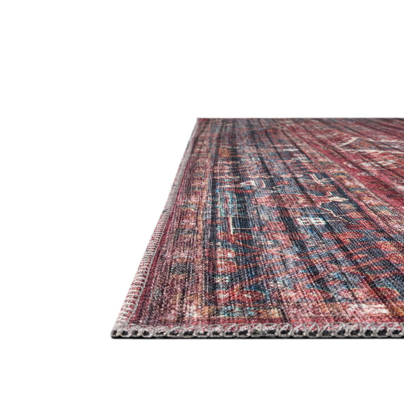 Zahara Oasis Collection Area Rug - Ouarzazate Rectangle Antique Red lifestyle 11
