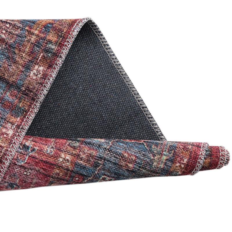 Zahara Oasis Collection Area Rug - Ouarzazate Rectangle Antique Red lifestyle 15