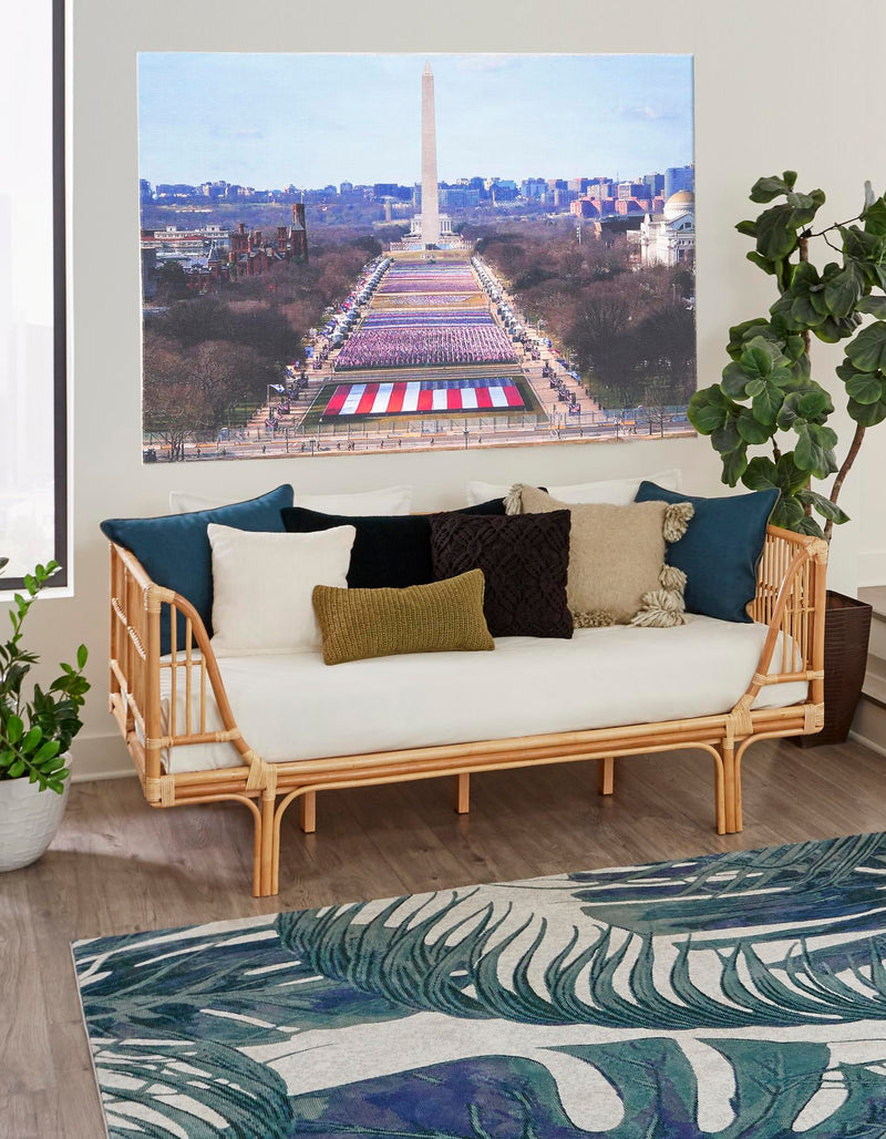 Parliament Plaza Collection Area Rug - Senate Rectangle Multi lifestyle 6