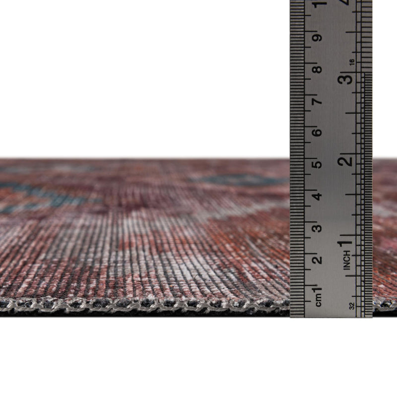 Mesa Modern Collection Area Rug - Arroyo Rectangle Terracotta lifestyle 4