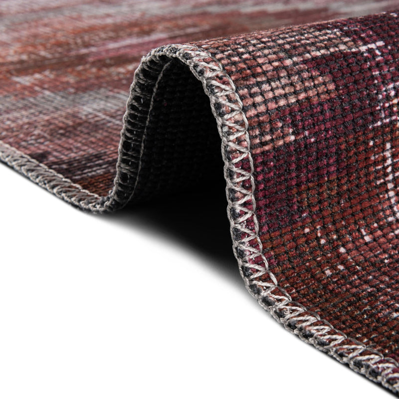Mesa Modern Collection Area Rug - Arroyo Rectangle Terracotta lifestyle 9