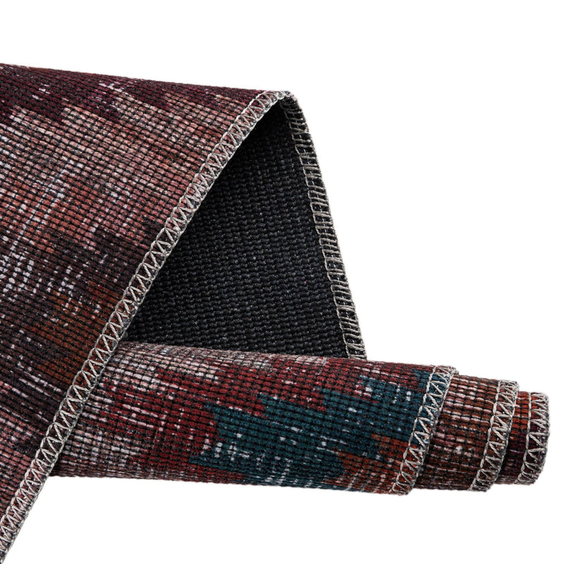 Mesa Modern Collection Area Rug - Arroyo Rectangle Terracotta lifestyle 10