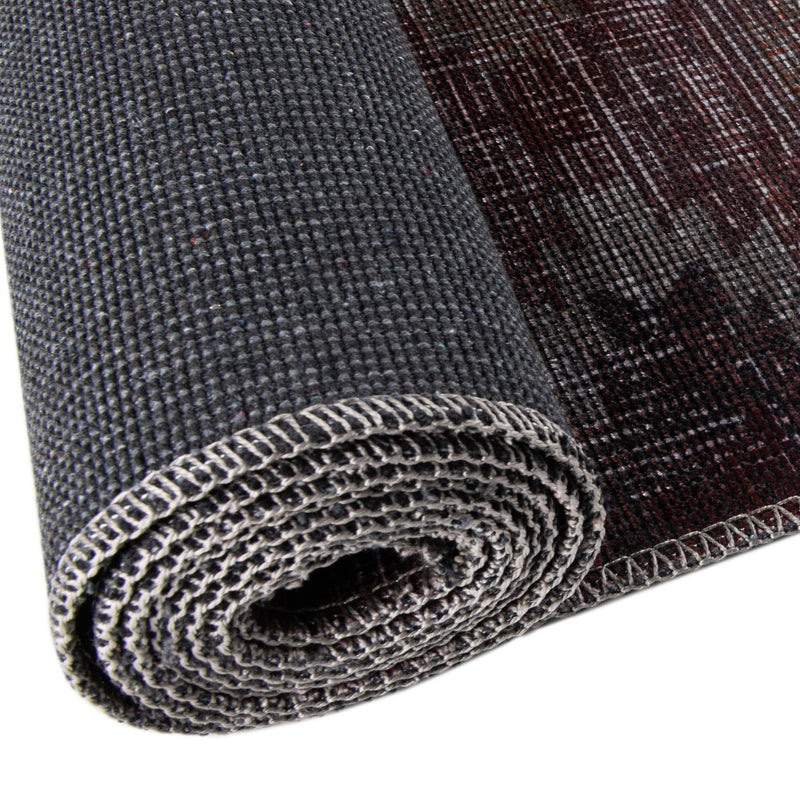 Mesa Modern Collection Area Rug - Arroyo Octagon Terracotta lifestyle 58
