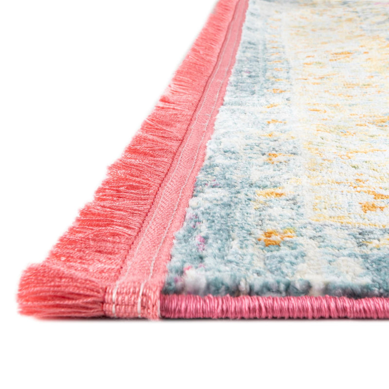 Arcadia Rugs Collection Area Rug - Shangri-La Rectangle Pink lifestyle 7