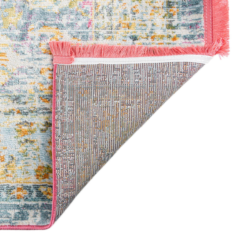 Arcadia Rugs Collection Area Rug - Shangri-La Rectangle Pink lifestyle 9
