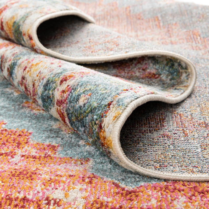 Arcadia Rugs Collection Area Rug - Xanadu Rectangle Salmon lifestyle 14