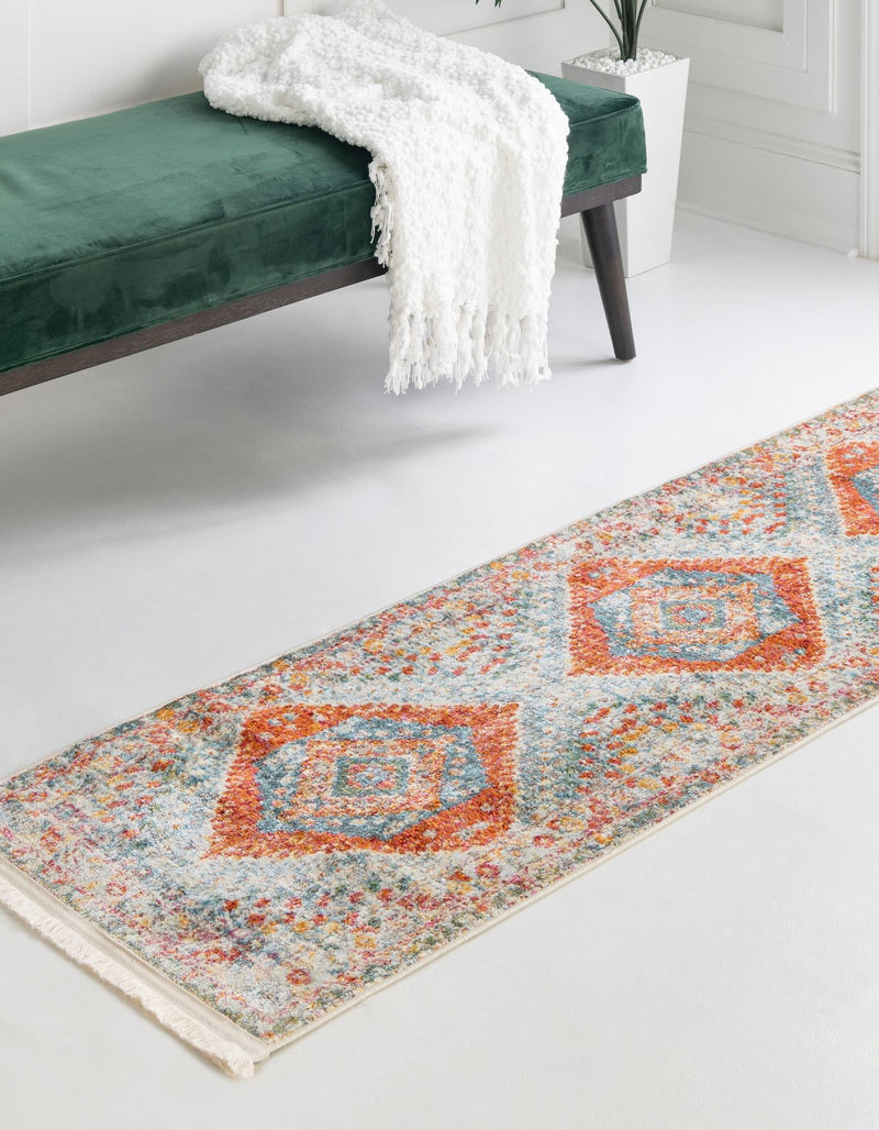 Arcadia Rugs Collection Area Rug - Xanadu Runner Salmon lifestyle 32