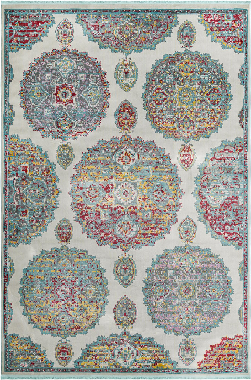 Arcadia Rugs Collection Area Rug - Atlantis (Cream) Rectangle Cream Main