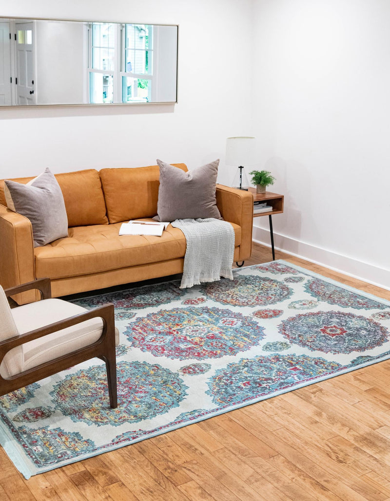 Arcadia Rugs Collection Area Rug - Atlantis (Cream) Rectangle Cream lifestyle 5