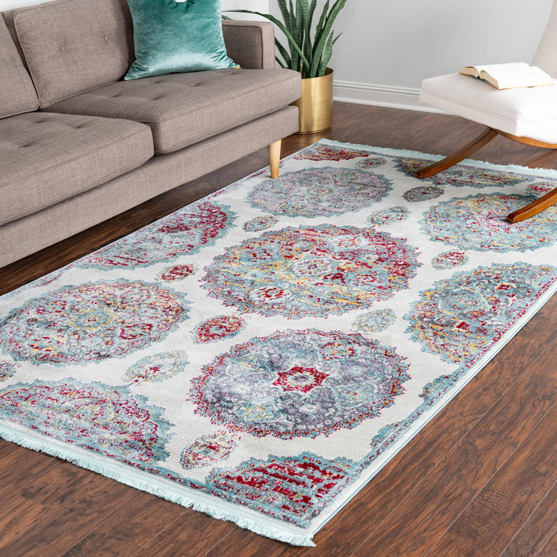 Arcadia Rugs Collection Area Rug - Atlantis (Cream) Rectangle Cream lifestyle 19