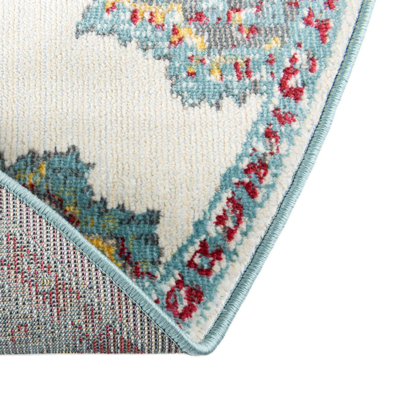 Arcadia Rugs Collection Area Rug - Atlantis (Cream) Round Cream lifestyle 55