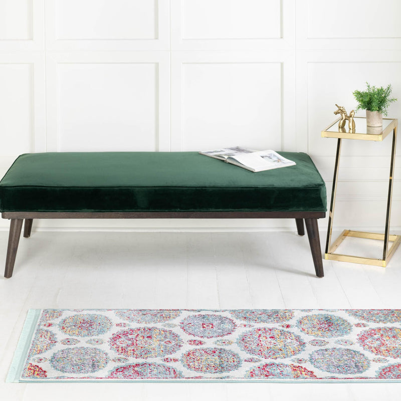 Arcadia Rugs Collection Area Rug - Atlantis (Cream) Runner Cream lifestyle 94
