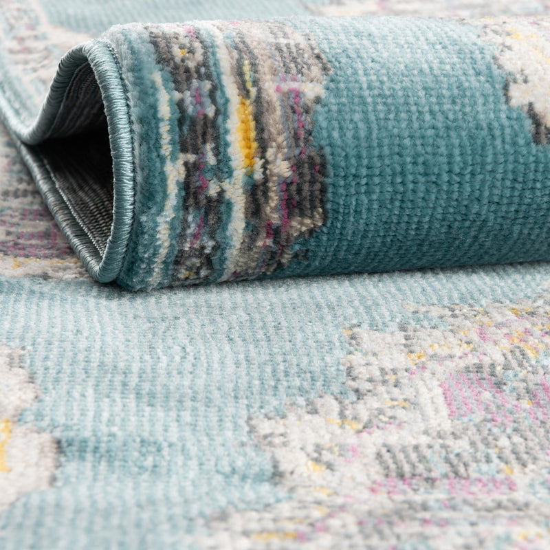 Arcadia Rugs Collection Area Rug - Atlantis (Blue) Rectangle Blue lifestyle 6