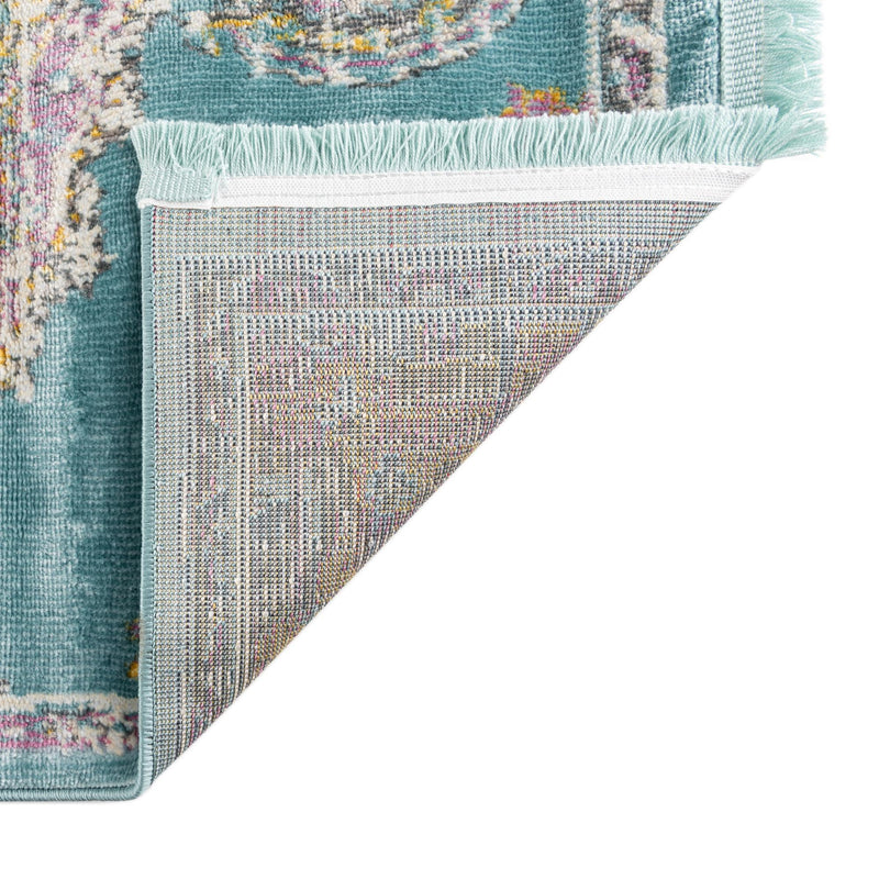 Arcadia Rugs Collection Area Rug - Atlantis (Blue) Rectangle Blue lifestyle 9