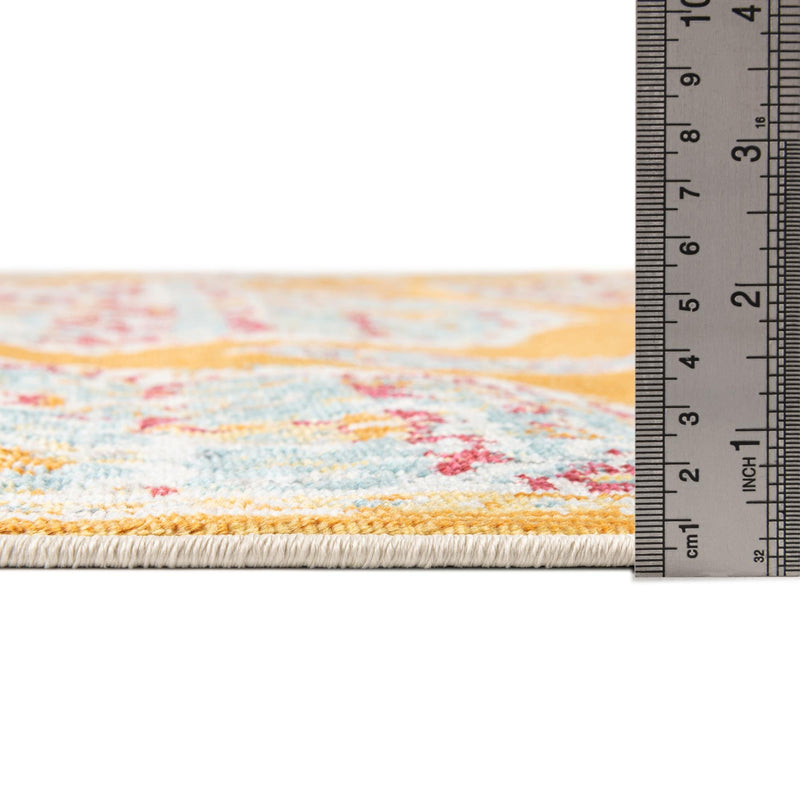 Arcadia Rugs Collection Area Rug - Atlantis (Orange) Rectangle Orange lifestyle 5