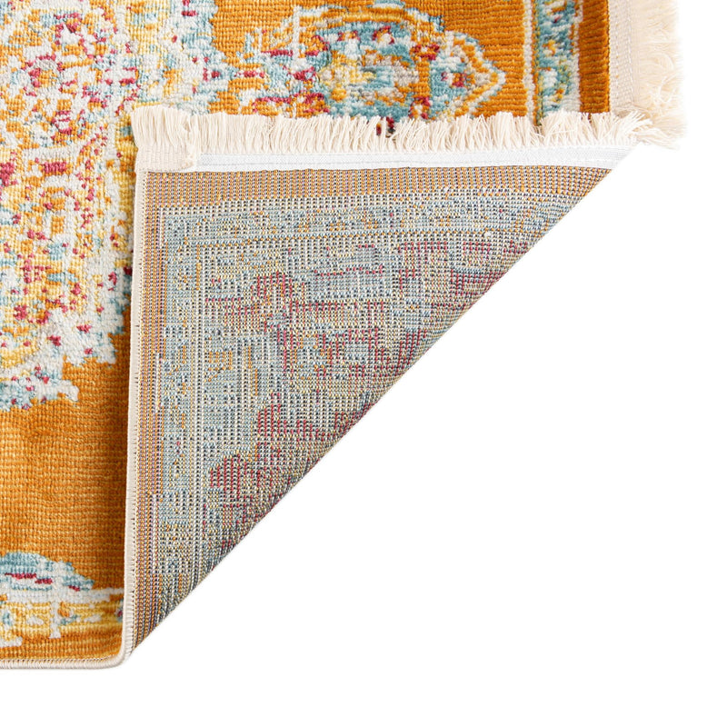 Arcadia Rugs Collection Area Rug - Atlantis (Orange) Rectangle Orange lifestyle 9