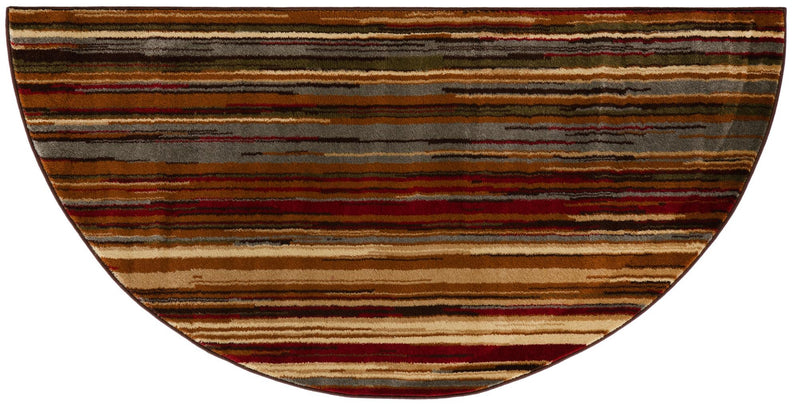 Bistro Lounge Collection Area Rug - Americano Hearth Beige lifestyle 25