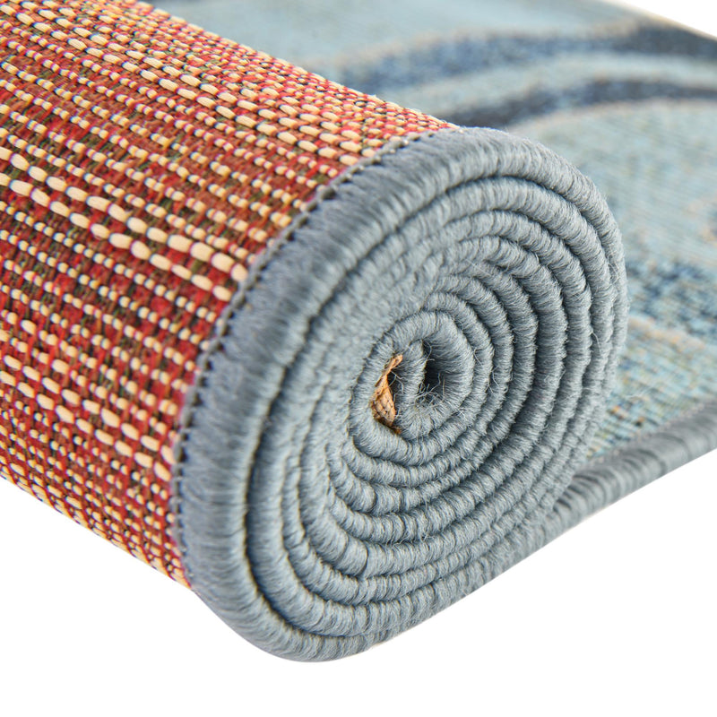 Urban Terrace Collection Area Rug - Atrium Runner Multi lifestyle 22
