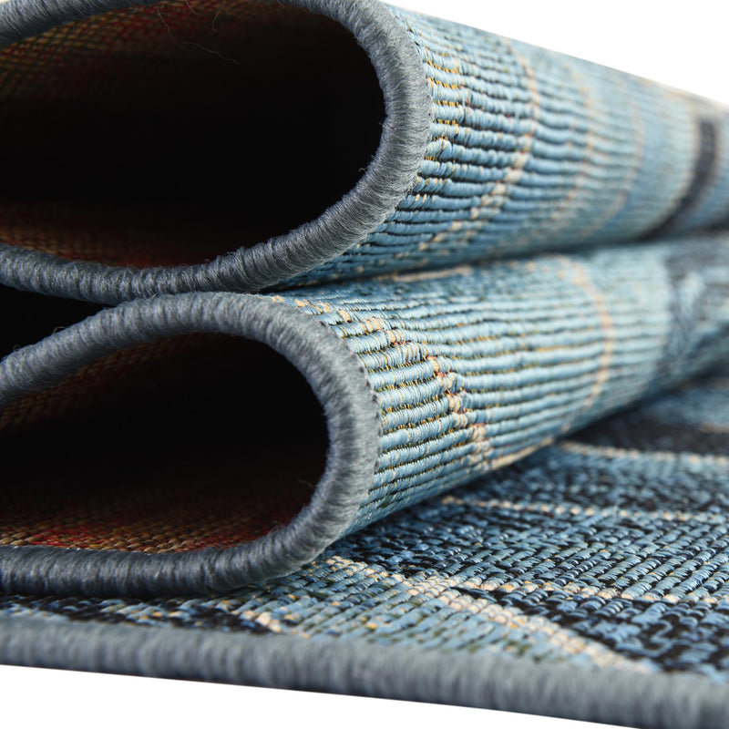 Urban Terrace Collection Area Rug - Atrium Runner Multi lifestyle 23
