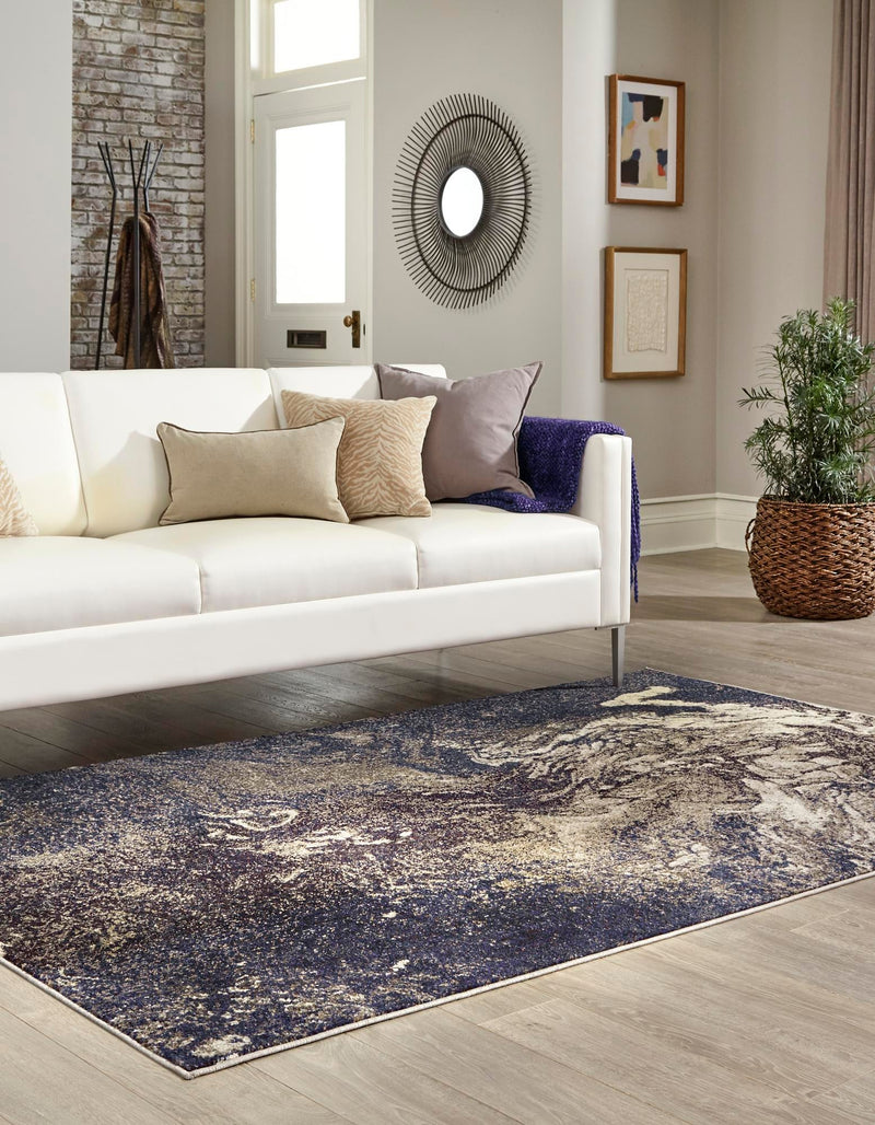 Autumnal Tapestry Collection Area Rug - Slateville Rectangle Gray lifestyle 3