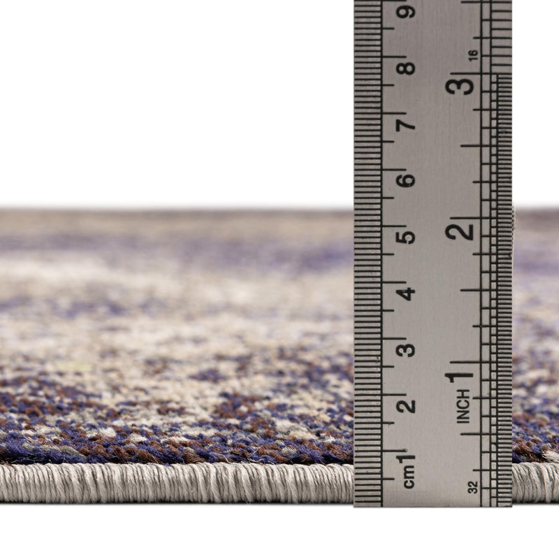 Autumnal Tapestry Collection Area Rug - Slateville Rectangle Gray lifestyle 4