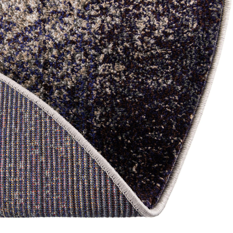 Autumnal Tapestry Collection Area Rug - Slateville Round Gray lifestyle 30