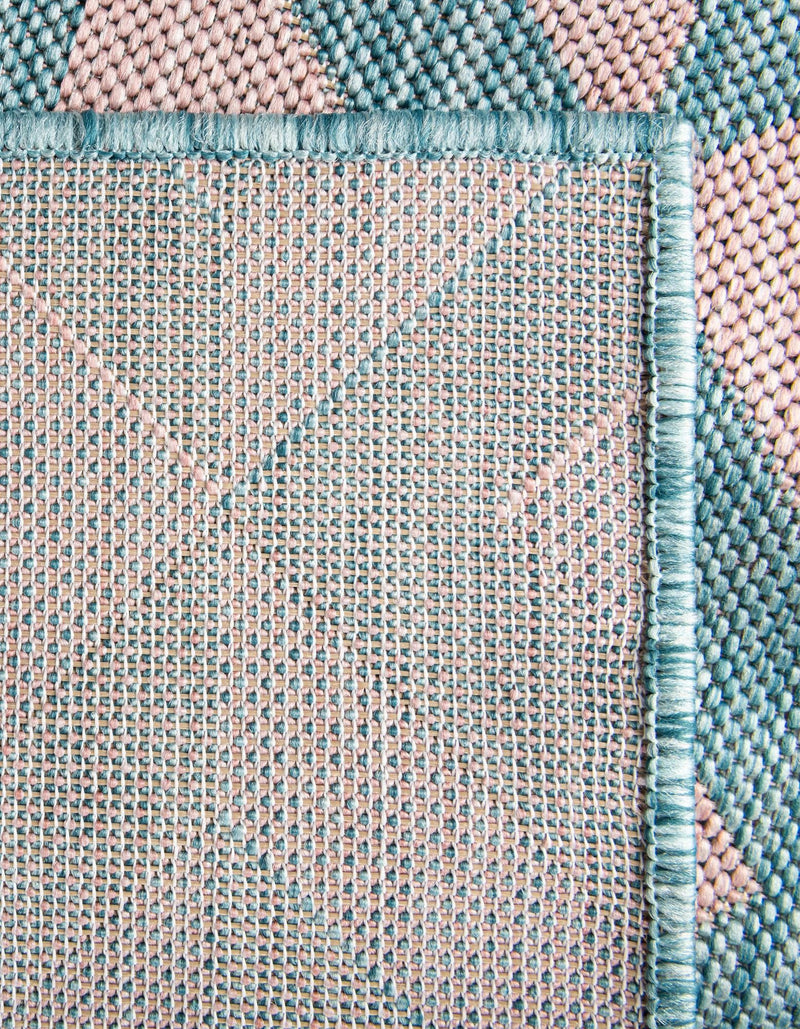 Urban Oasis Rugs Collection Area Rug - Highrise (Pink and Aqua) Runner Pink and Aqua lifestyle 7