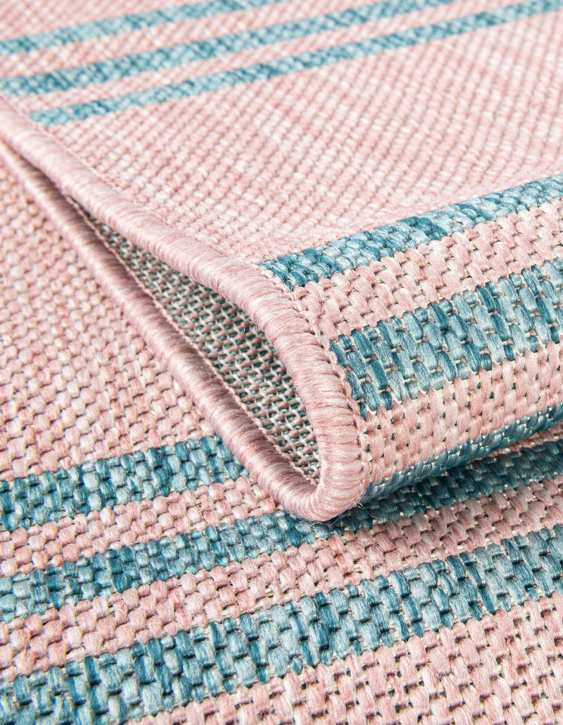 Urban Oasis Rugs Collection Area Rug - District (Pink and Aqua) Square Pink and Aqua lifestyle 4