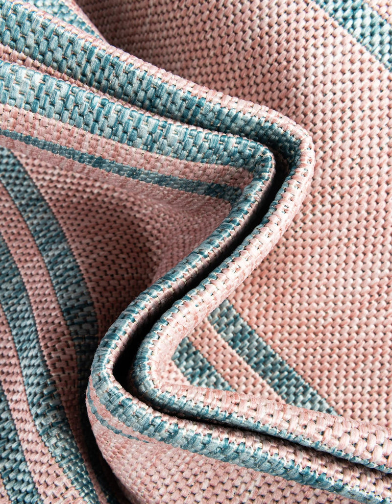 Urban Oasis Rugs Collection Area Rug - District (Pink and Aqua) Square Pink and Aqua lifestyle 6