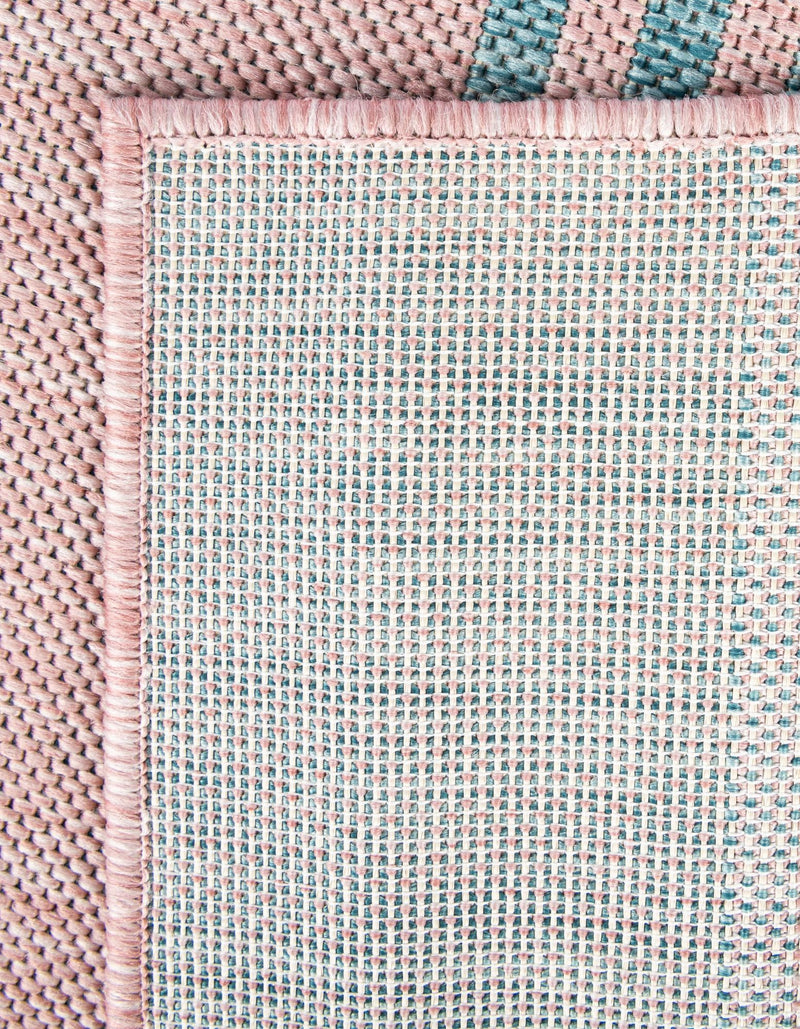 Urban Oasis Rugs Collection Area Rug - District (Pink and Aqua) Square Pink and Aqua lifestyle 7