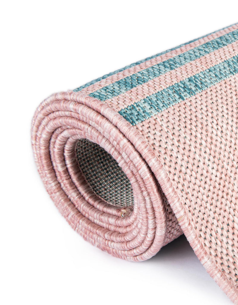 Urban Oasis Rugs Collection Area Rug - District (Pink and Aqua) Square Pink and Aqua lifestyle 10