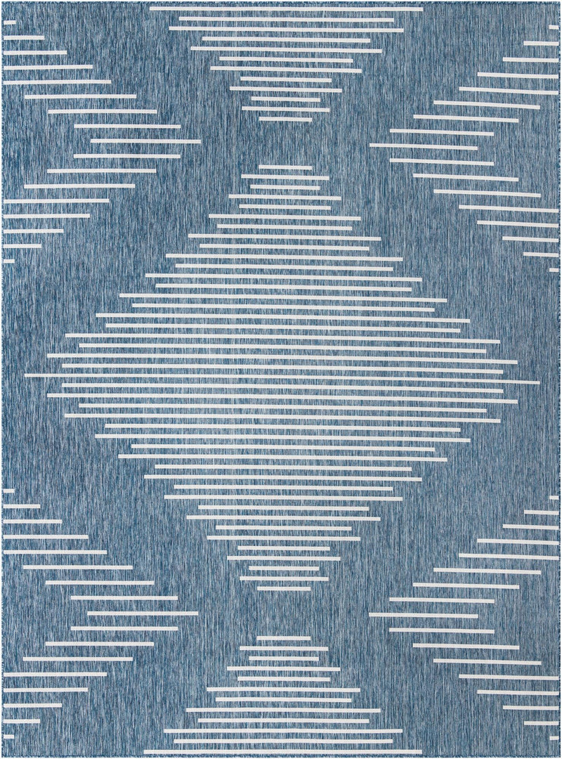 Urban Terrace Collection Area Rug - Chelsea (Blue) Rectangle Blue Main