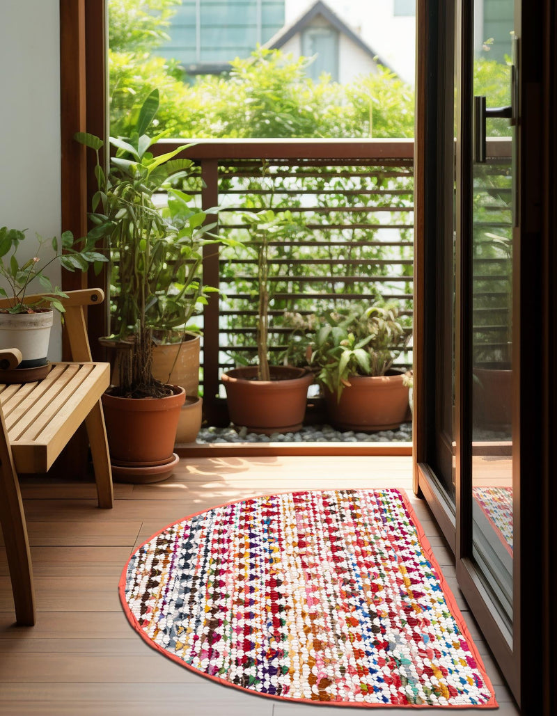 Woven Udaipur Collection Area Rug - Howrah Hearth Multi lifestyle 26
